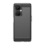 Husa Protectie pentru OnePlus Nord CE2 Lite 5G, Flippy, din Silicon TPU Moale, Textura Periat, Anti Cadere, cu Element