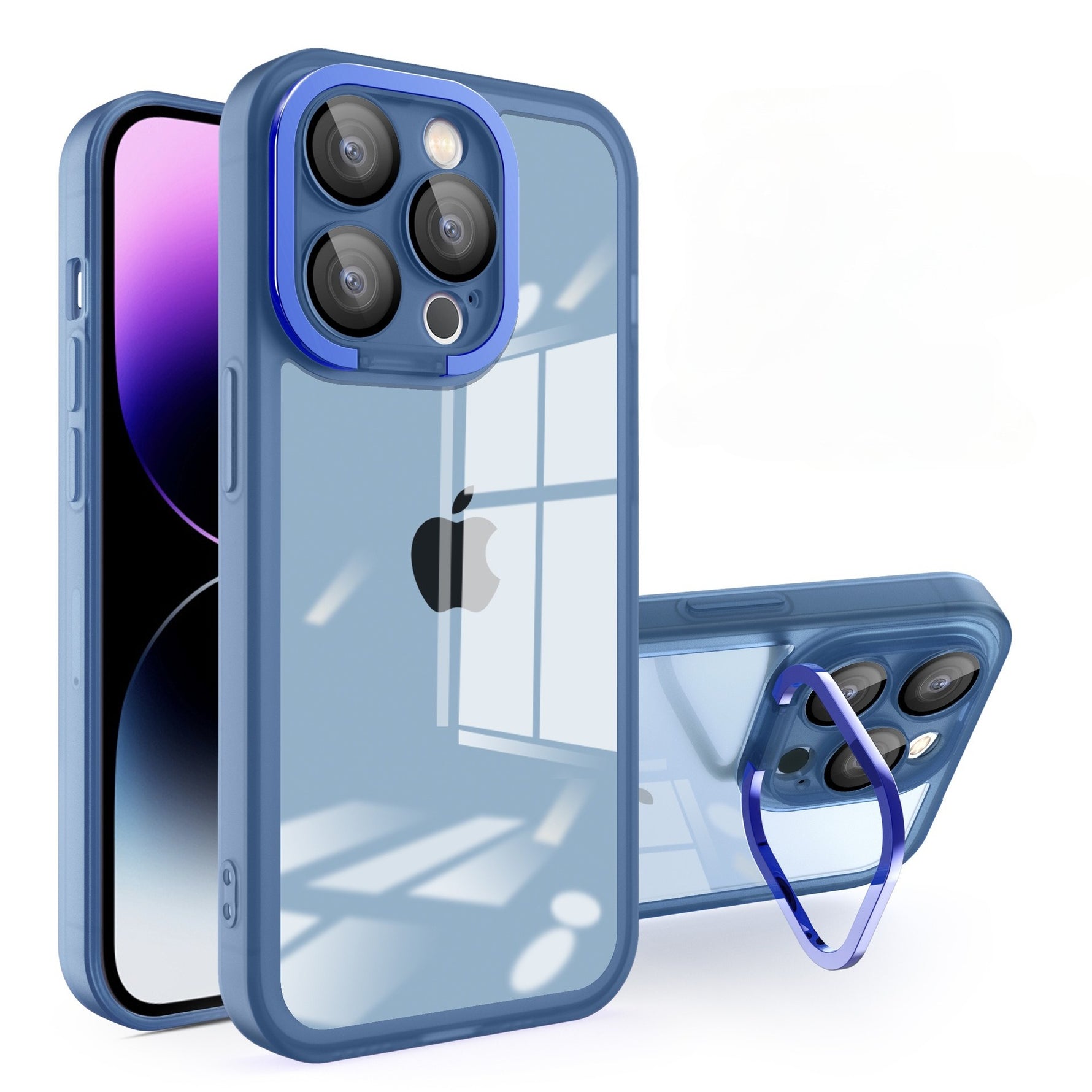 Husa protectie Flippy pentru Samsung A03 Electroplated cu suport pentru camera, 1.5 mm grosime, protectie camera,