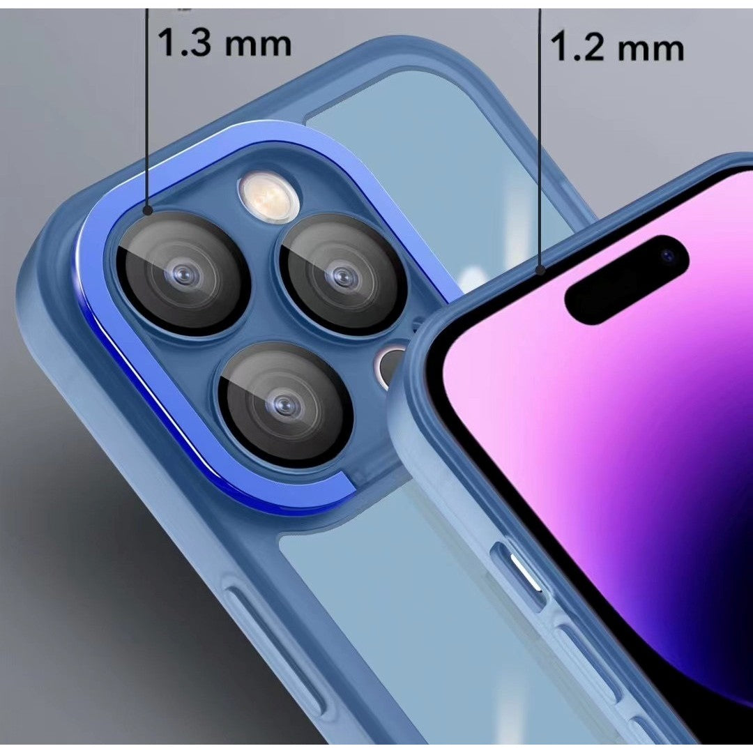 Husa protectie Flippy pentru Samsung A03S (164) Electroplated cu suport pentru camera, 1.5 mm grosime, protectie
