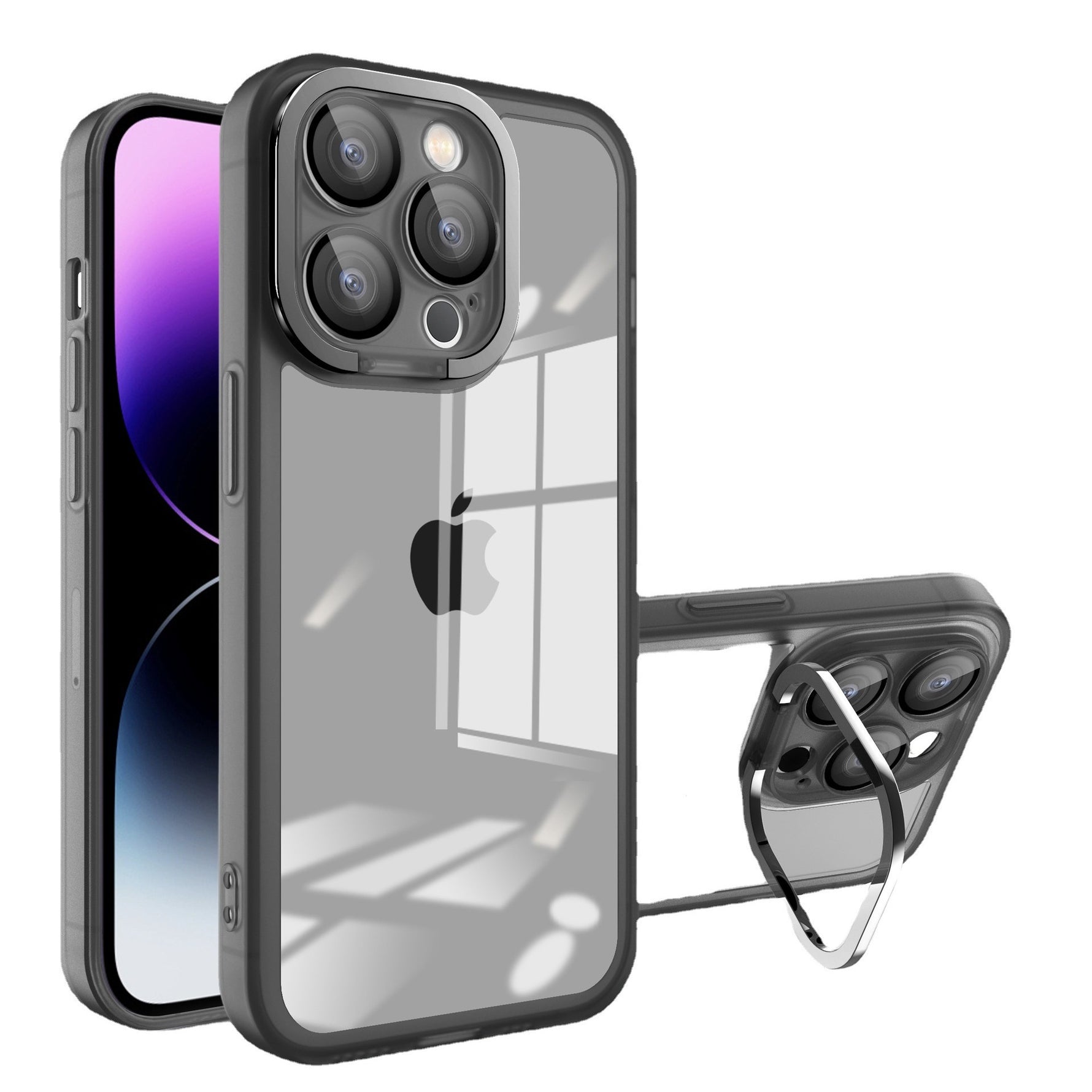 Husa protectie Flippy pentru Samsung A13 4G Electroplated cu suport pentru camera, 1.5 mm grosime, protectie camera,