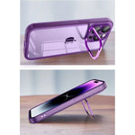 Husa protectie Flippy pentru Samsung A53 5G Electroplated cu suport pentru camera, 1.5 mm grosime, protectie camera, Mov