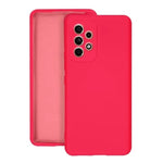 Husa protectie Flippy pentru Samsung A53 5G Liquid Silicone Roz Fuchsia/Roz