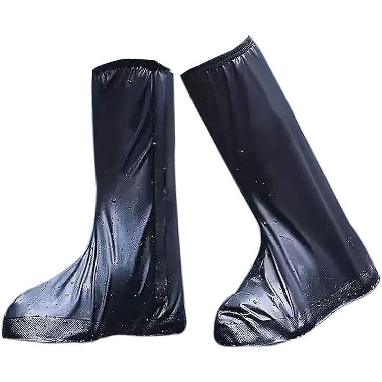 Protectie Incaltaminte pentru Ploaie si Noroi, Flippy, Impermeabila, Talpa Antiderapanta, cu Fermoar si Capsa, Inaltime