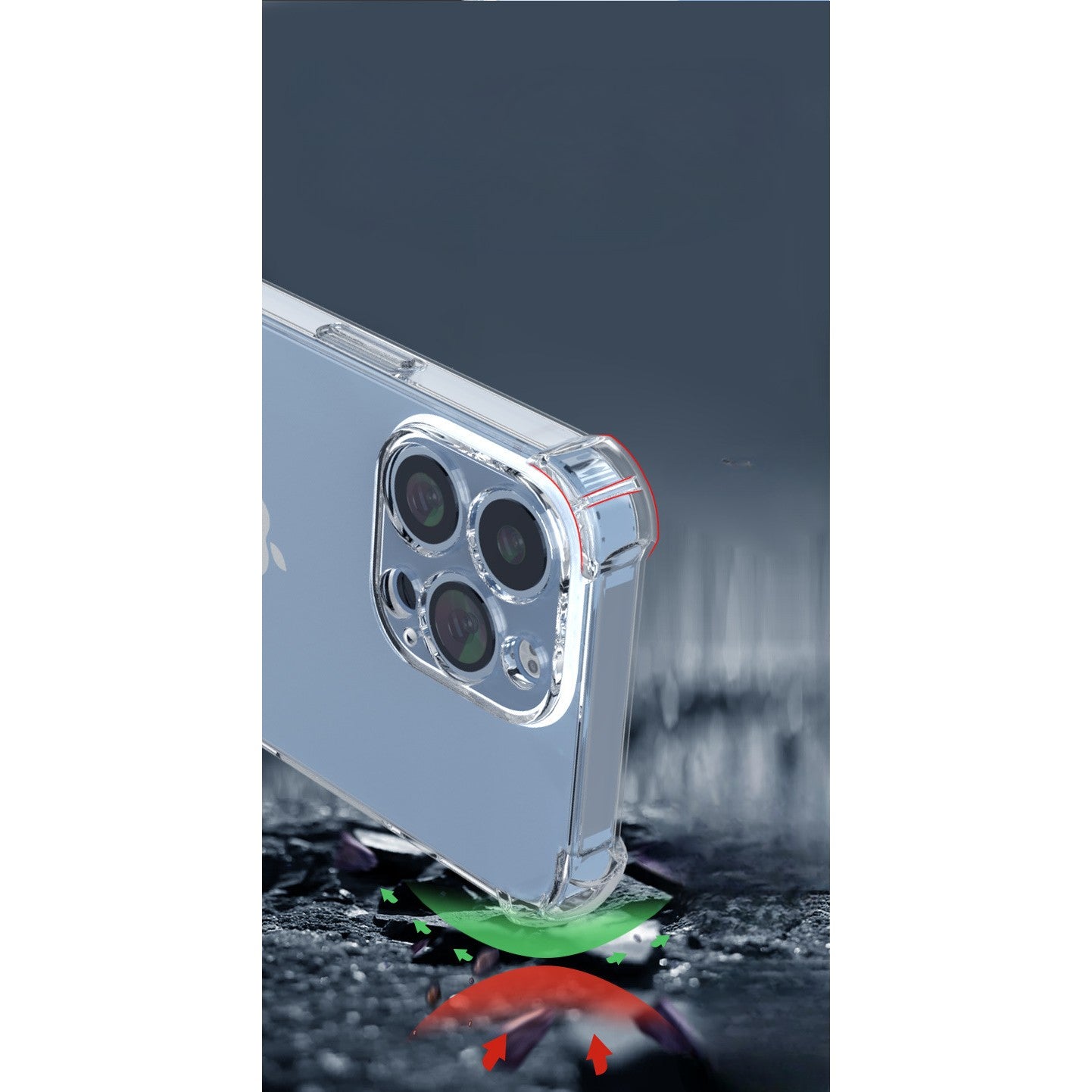 Husa protectie pentru Apple iPhone 7 / 8, Flippy, TPU, Antisoc, Protectie colturi, Rezistenta la impact, 1.5 mm,