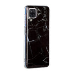 Husa protectie pentru Apple iPhone XR Soft IMD TPU Marble Negru cu Suport inclus