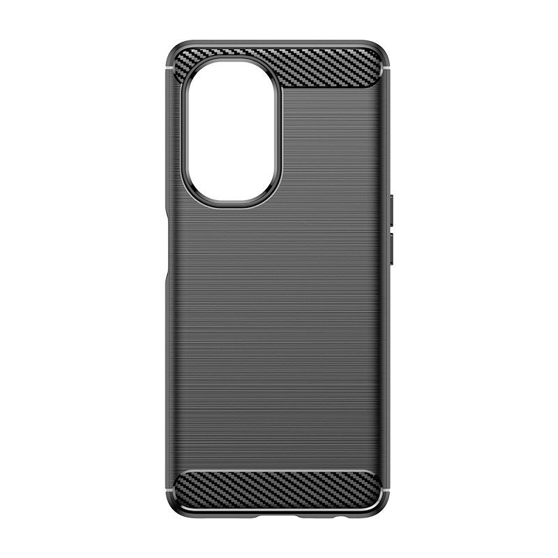Husa Protectie pentru OnePlus Nord CE2 Lite 5G, Flippy, din Silicon TPU Moale, Textura Periat, Anti Cadere, cu Element