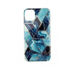 Husa protectie pentru Samsung A51 Soft IMD TPU Marble Geometric Albastru