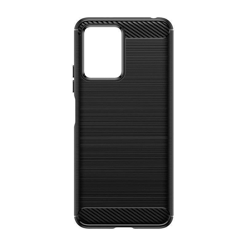 Husa Protectie pentru Xiaomi Redmi Note 12 5G, Flippy, din Silicon TPU Moale, Textura Periat, Anti Cadere, cu Element