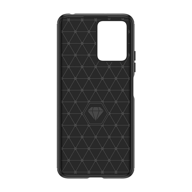 Husa Protectie pentru Xiaomi Redmi Note 12 5G, Flippy, din Silicon TPU Moale, Textura Periat, Anti Cadere, cu Element