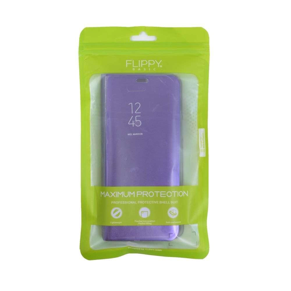 Husa Samsung Galaxy J6 Plus 2018 Flippy® Flip Cover Oglinda Negru