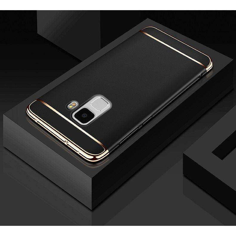 Husa Samsung Galaxy S9 Luxury Plating 3 in 1 Negru
