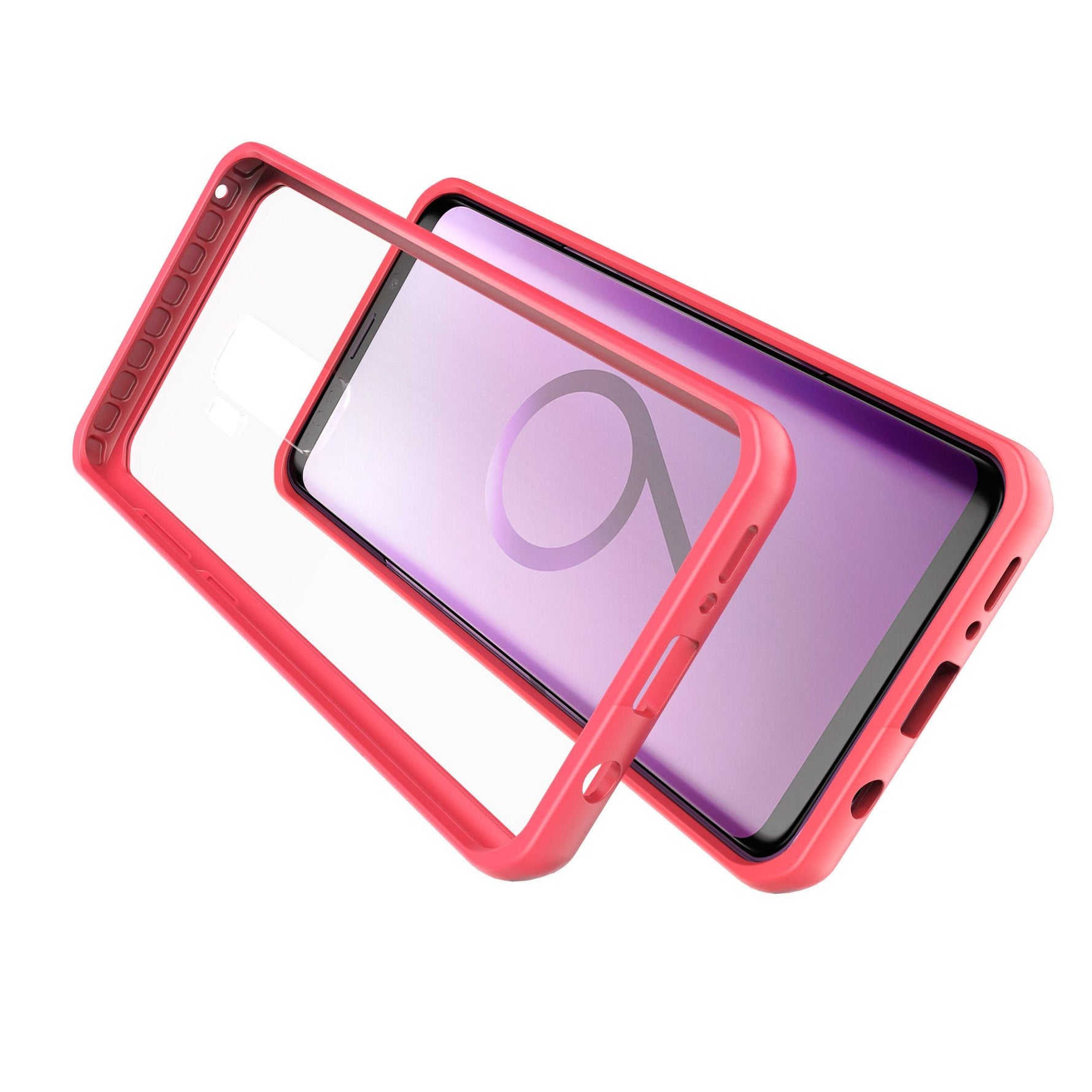 Husa Samsung Galaxy S9 shockproof acrylic Roz