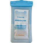 Husa subacvatica Cushion Waterproof Flippy, Snowproof, Universala, Dungata, cu Snur, pentru telefon sau documente, Bleu