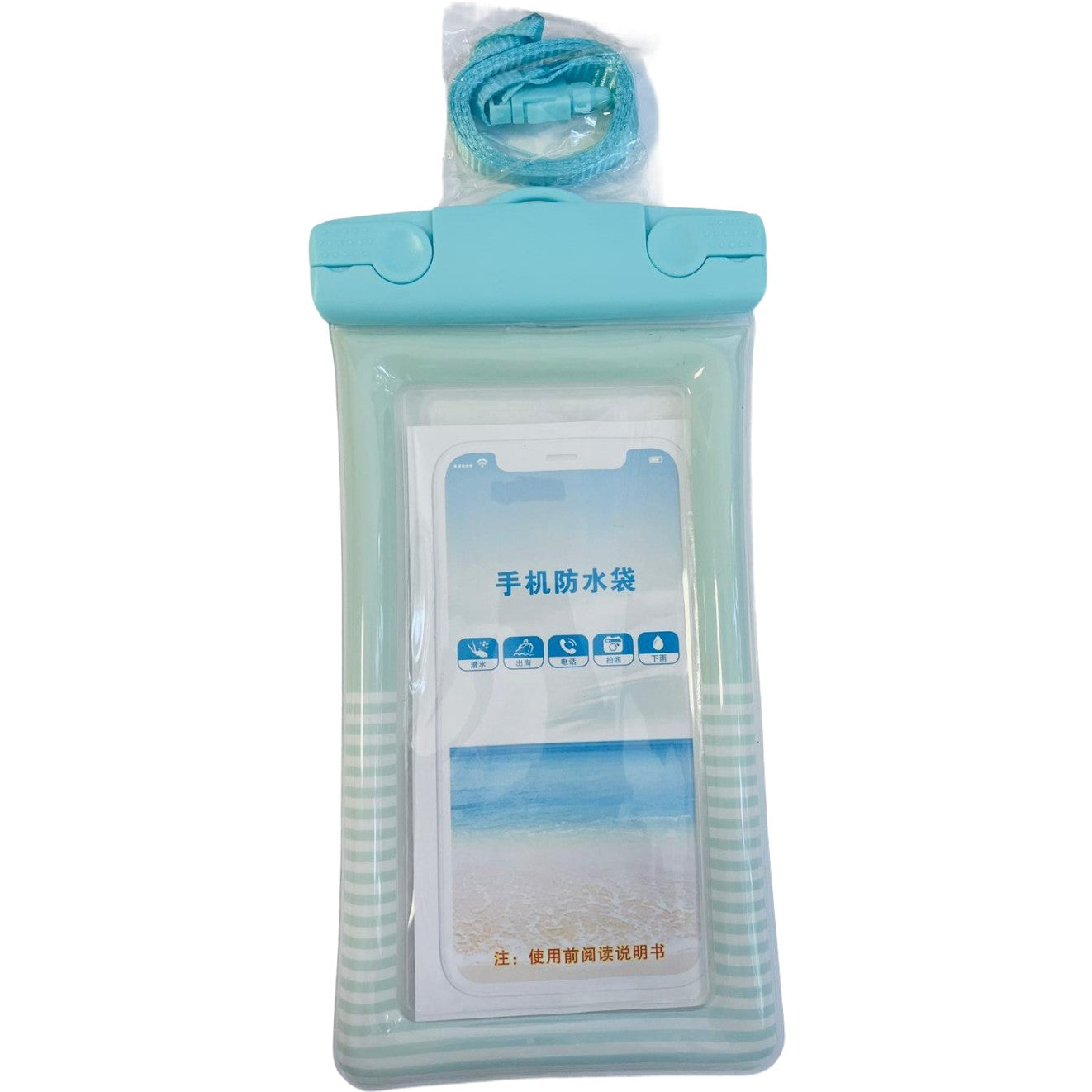 Husa subacvatica Cushion Waterproof Flippy, Snowproof, Universala, Dungata, cu Snur, pentru telefon sau documente,