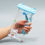 Husa subacvatica Fruity Waterproof Flippy, Snowproof, Universala, Impermeabila, cu Snur, pentru telefon sau documente,