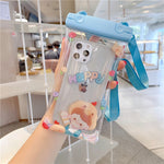 Husa subacvatica Fruity Waterproof Flippy, Snowproof, Universala, Impermeabila, cu Snur, pentru telefon sau documente,