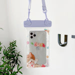 Husa subacvatica Fruity Waterproof Flippy, Snowproof, Universala, Impermeabila, cu Snur, pentru telefon sau documente,