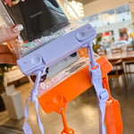 Husa subacvatica Fruity Waterproof Flippy, Snowproof, Universala, Impermeabila, cu Snur, pentru telefon sau documente,
