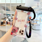 Husa subacvatica Fruity Waterproof Flippy, Snowproof, Universala, Impermeabila, cu Snur, pentru telefon sau documente,