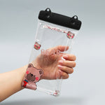 Husa subacvatica Fruity Waterproof Flippy, Snowproof, Universala, Impermeabila, cu Snur, pentru telefon sau documente,