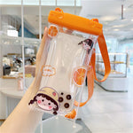 Husa subacvatica Fruity Waterproof Flippy, Snowproof, Universala, Impermeabila, cu Snur, pentru telefon sau documente,