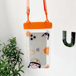 Husa subacvatica Fruity Waterproof Flippy, Snowproof, Universala, Impermeabila, cu Snur, pentru telefon sau documente,