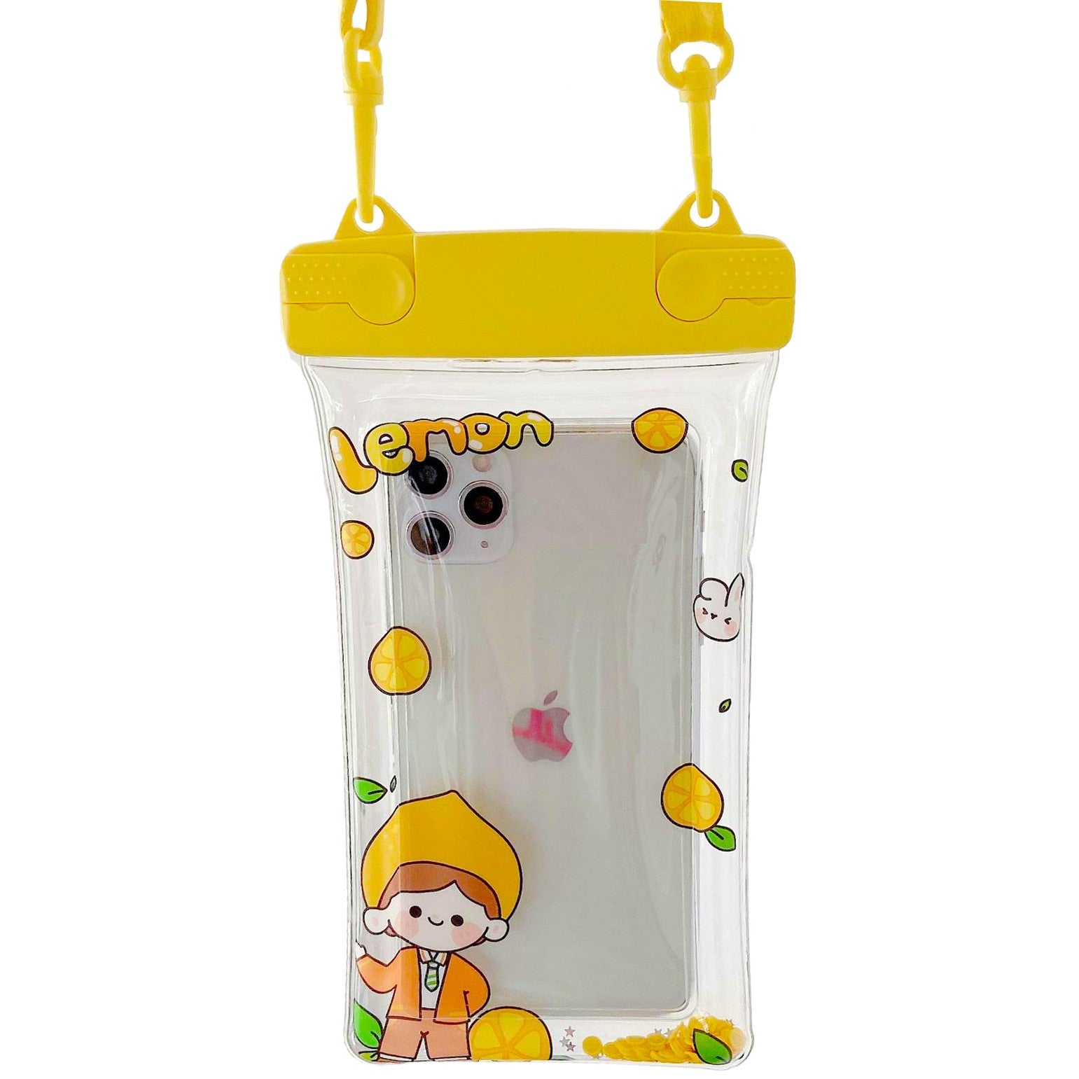 Husa subacvatica Fruity Waterproof Flippy, Snowproof, Universala, Impermeabila, cu Snur, pentru telefon sau documente,