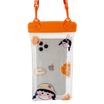Husa subacvatica Fruity Waterproof Flippy, Snowproof, Universala, Impermeabila, cu Snur, pentru telefon sau documente,