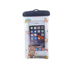 Husa subacvatica Glitter Kids Waterproof Flippy, Snowproof, Universala, cu Snur, pentru telefon sau documente, Lucky