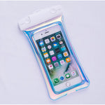 Husa subacvatica Holografica Waterproof Flippy, Snowproof, Universala, Impermeabila, cu Snur, pentru telefon sau
