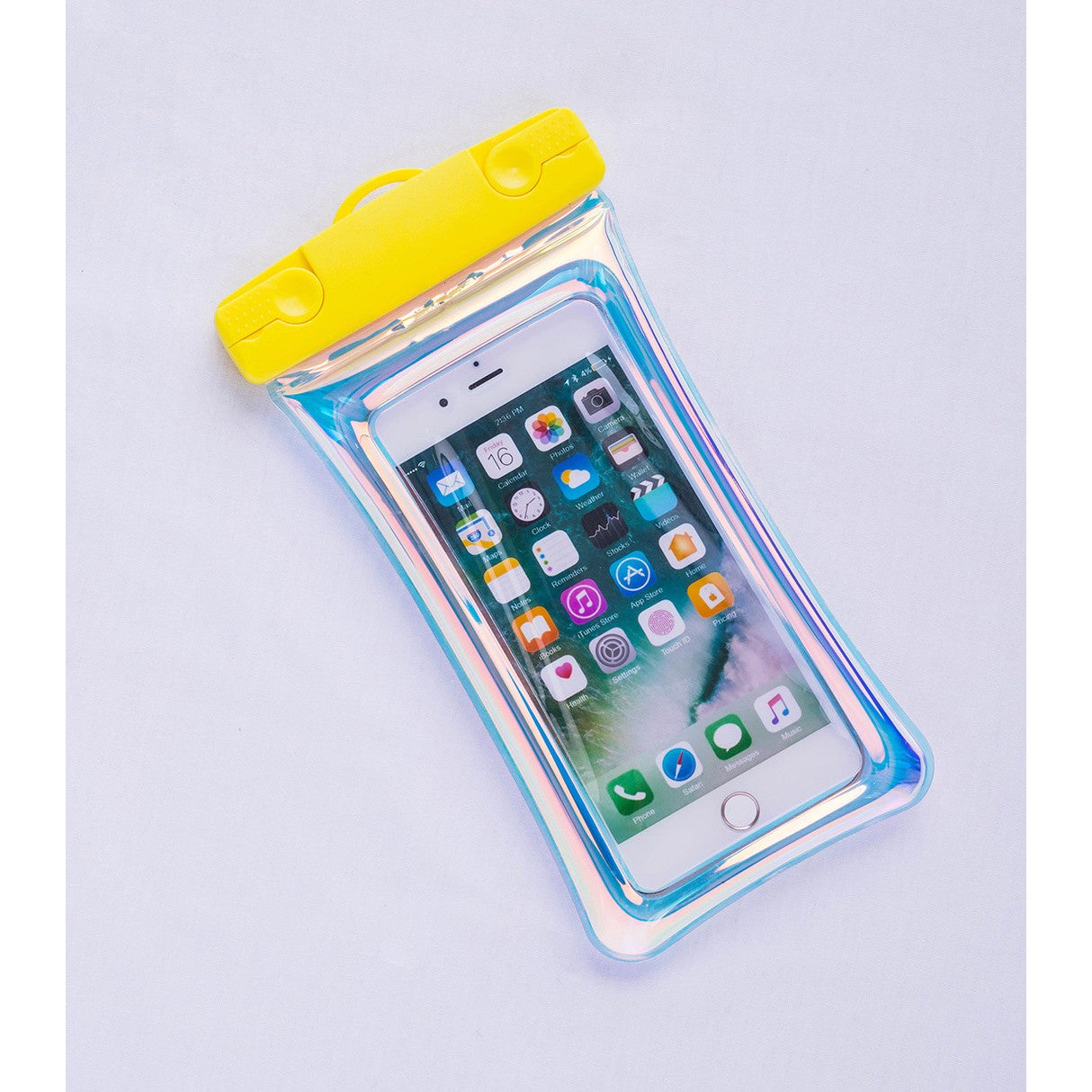 Husa subacvatica Holografica Waterproof Flippy, Snowproof, Universala, Impermeabila, cu Snur, pentru telefon sau