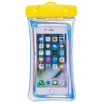 Husa subacvatica Holografica Waterproof Flippy, Snowproof, Universala, Impermeabila, cu Snur, pentru telefon sau