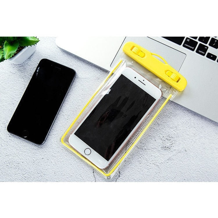 Husa subacvatica Zip Waterproof Flippy, Snowproof, Universala, Impermeabila, cu Snur, pentru telefon sau documente,