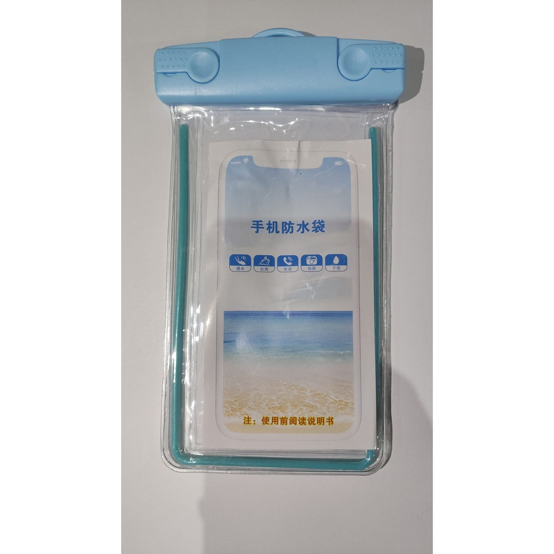 Husa subacvatica Zip Waterproof Flippy, Snowproof, Universala, Impermeabila, cu Snur, pentru telefon sau documente,