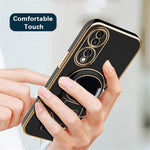 Husa Telefon 2in1, Flippy, Compatibila Huawei Mate 50 Pro, Carcasa TPU cu Suport Inclus Tip Astronaut, Protectie