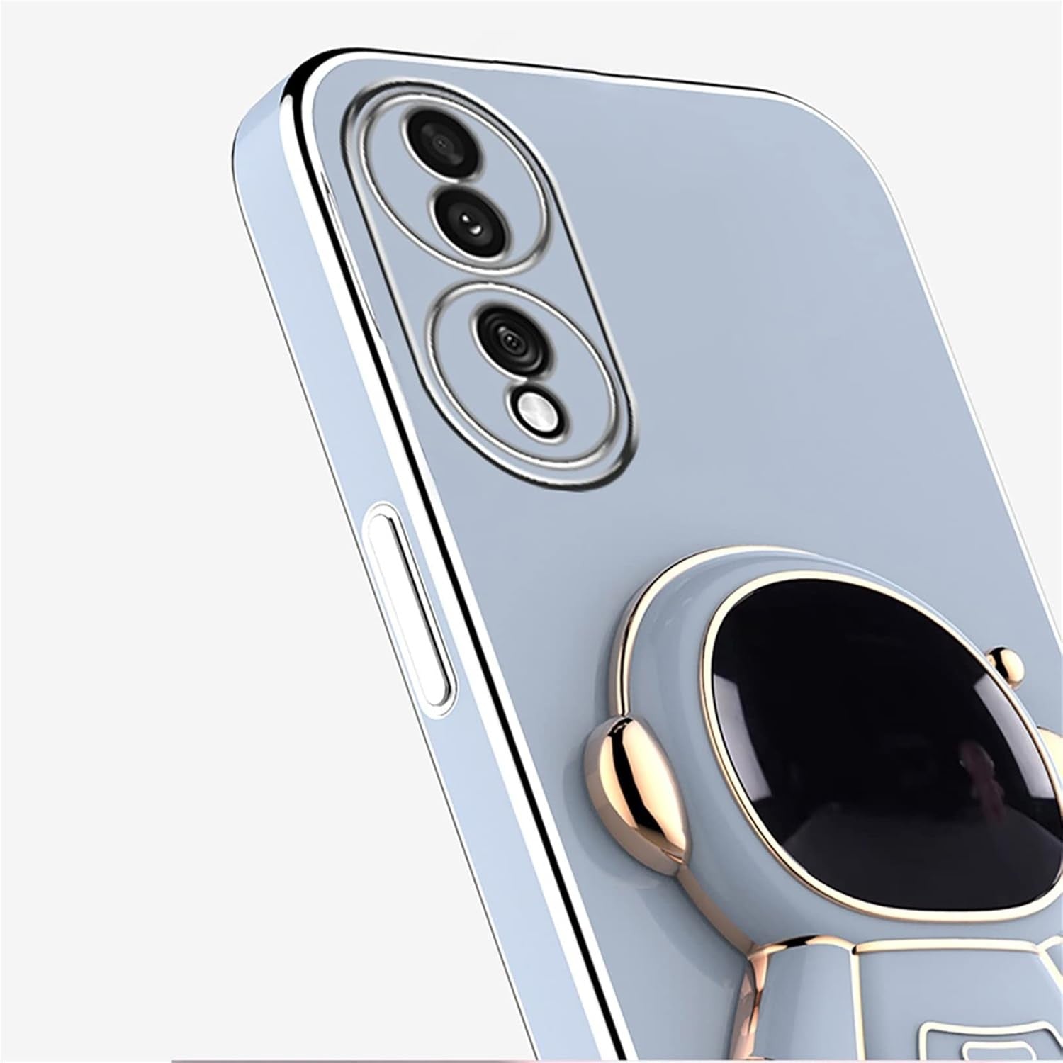 Husa Telefon 2in1, Flippy, Compatibila Huawei Mate 60 Pro, Carcasa TPU cu Suport Inclus Tip Astronaut, Protectie