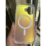 Husa Telefon, Flippy, Compatibila iPhone 17, Model Cameleon, Magsafe, Schimbare Gradient de Culoare din Unghiuri