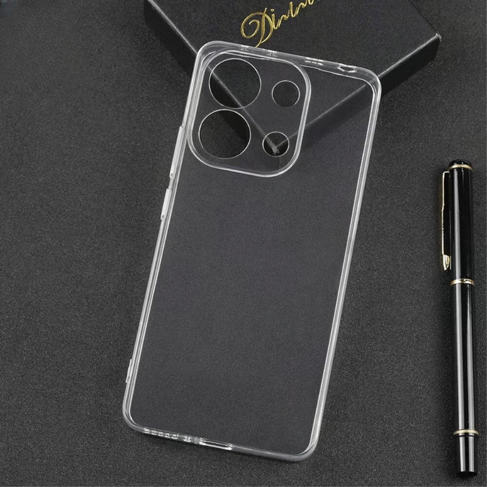 Husa Telefon, Flippy, Compatibila Xiaomi Redmi Note 13 Pro 4G, Carcasa TPU, Protectie Camere, 1.5 mm, Transparent