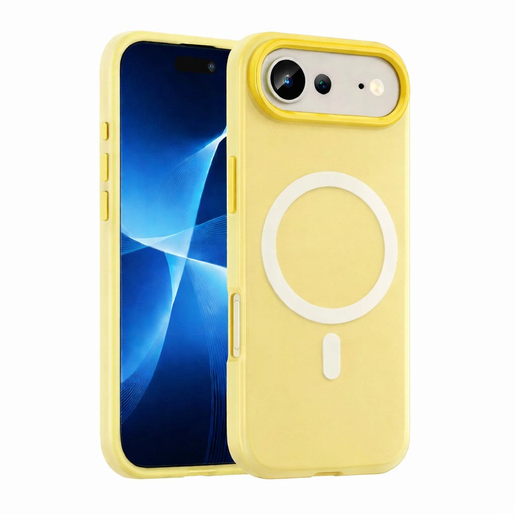 Husa Telefon Jelly Magnetic 2in1, Flippy, Compatibila cu Apple iPhone 17 Air, din PC+TPU, Magsafe, Finisaj Mat,