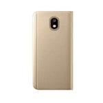 Husa Xiaomi Redmi Note 9 Pro Flip Cover Oglinda Auriu