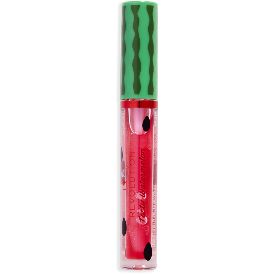 I Heart Revolution, Tasty Watermelon, Strălucește, Luciu de buze, Felie, 2.2 ml