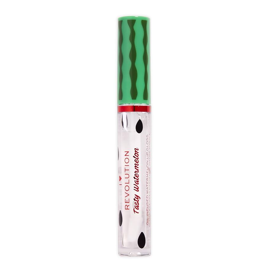 I Heart Revolution, Tasty Watermelon, Strălucește, Luciu de buze, Stropire, 2.2 ml