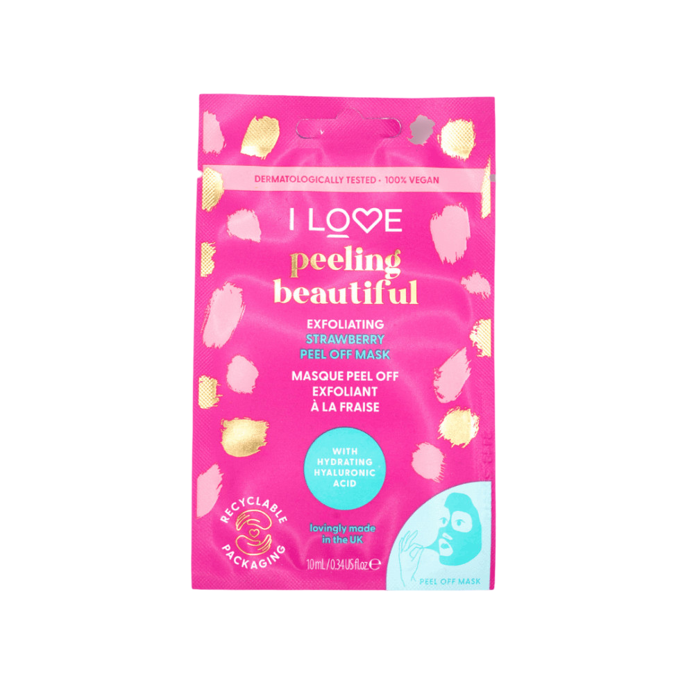 I Love, Beautiful Peeling, Decojire, Mască facială, Pentru față, 10 ml - Olmarkt