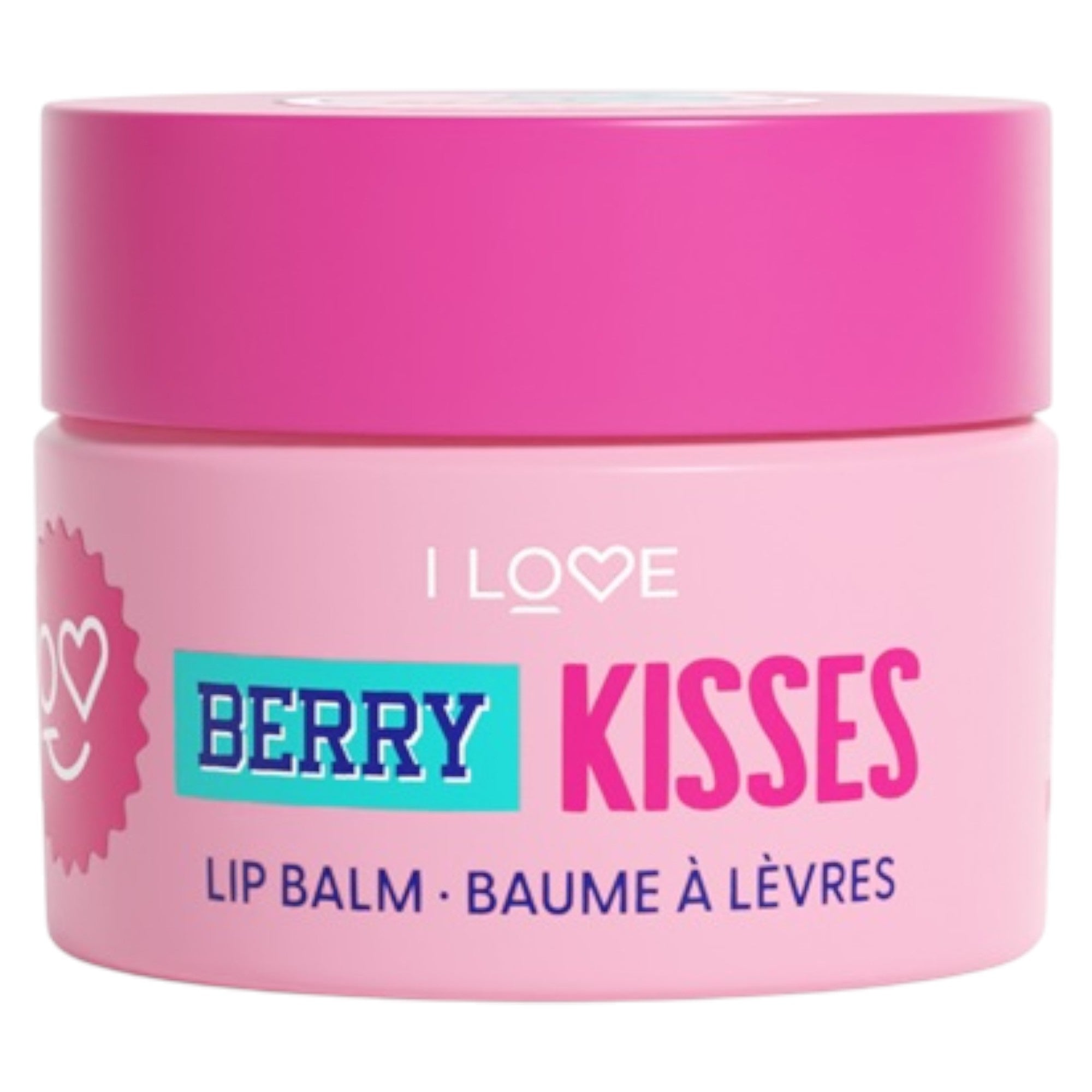 I Love, Berry Kisses, Tratament balsam de buze, 10 g