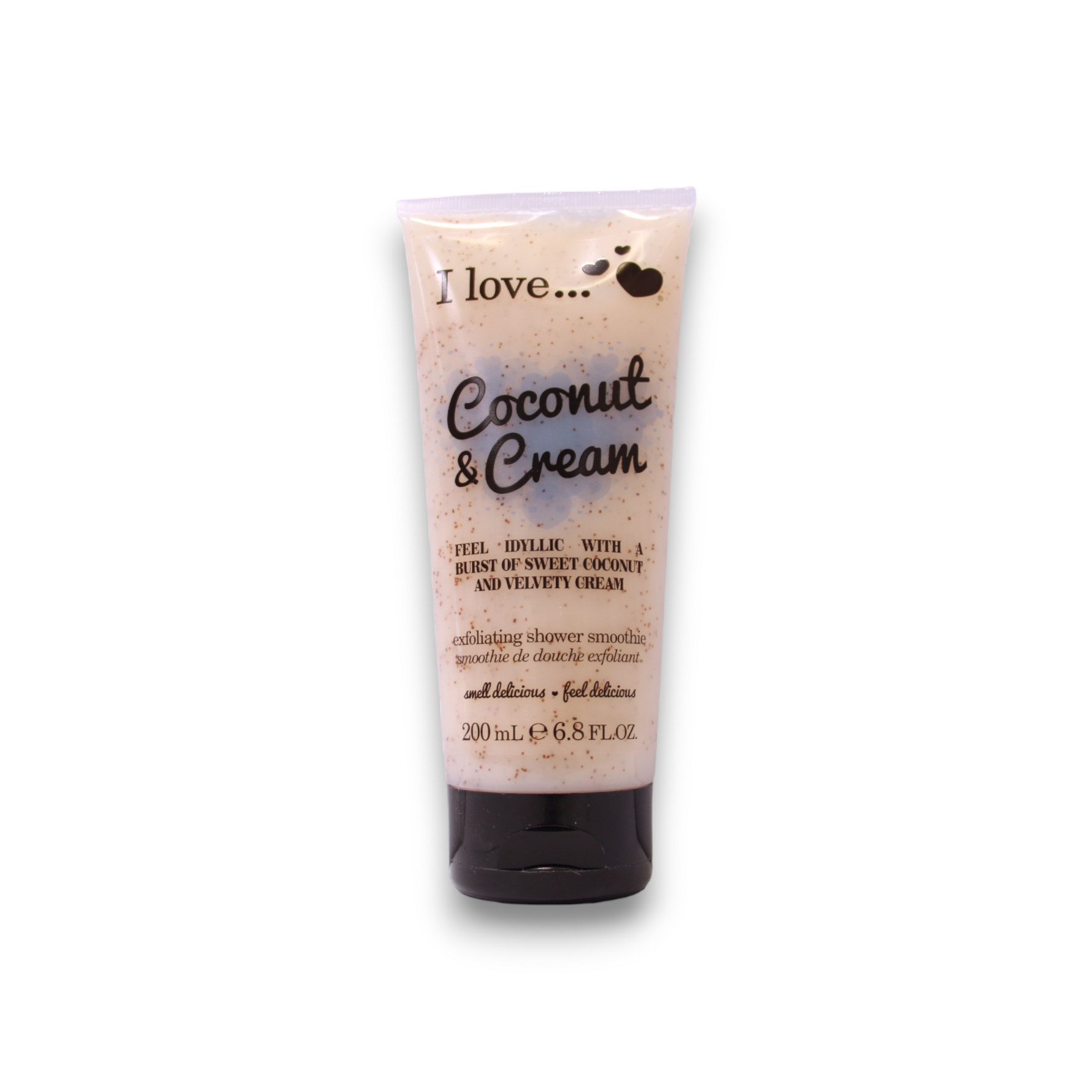 I Love, Coconut & Cream, Exfoliere, Gel de duș, 200 ml - Olmarkt