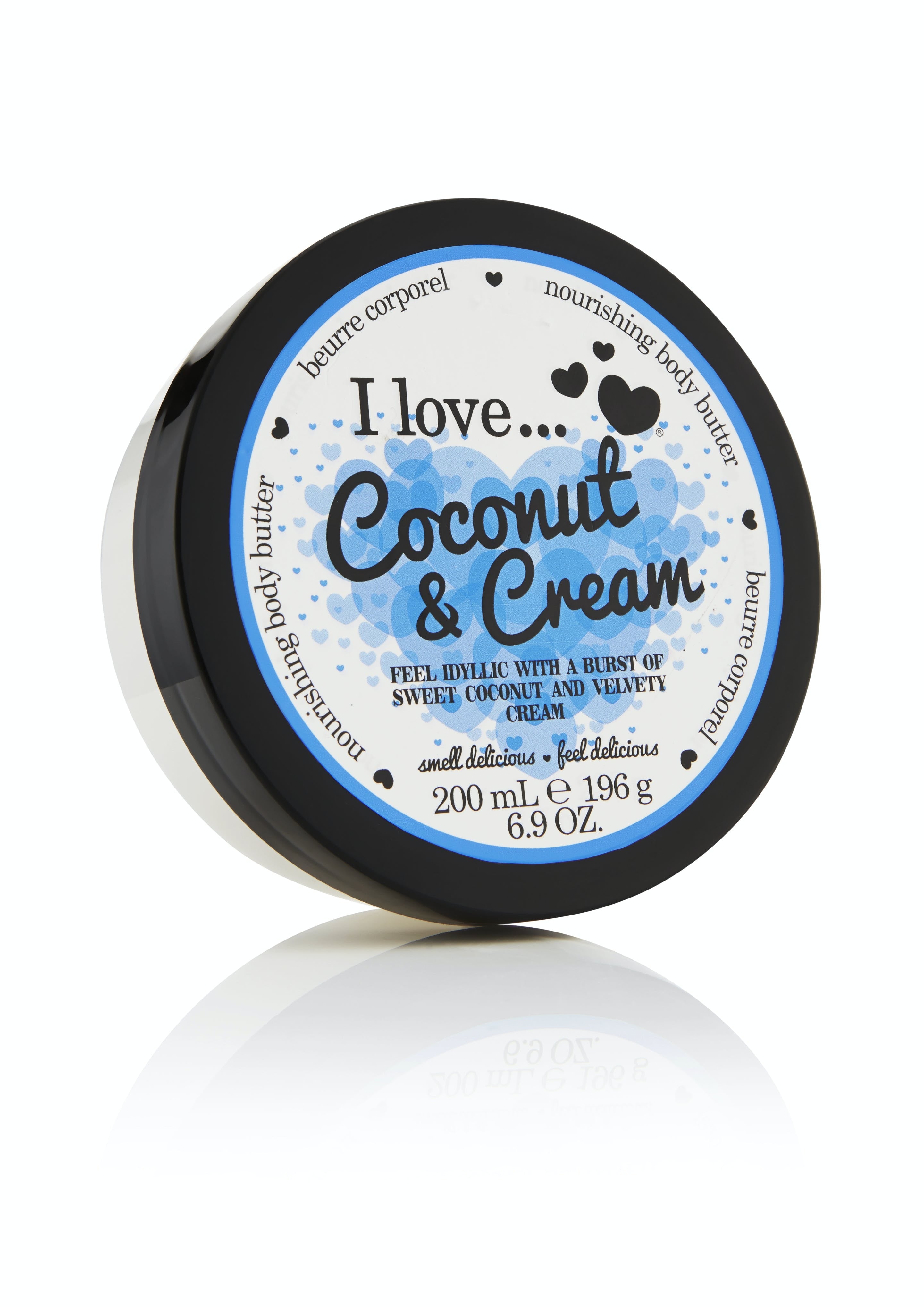 I Love, Coconut & Cream, Hidratant, Unt de corp, 200 ml - Olmarkt