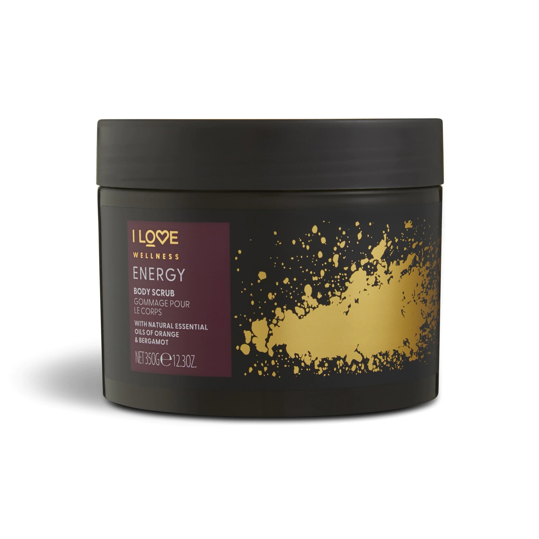 I Love, Wellness Energy, Vegan, Exfoliere, Exfoliant pentru corp, 350 g - Olmarkt