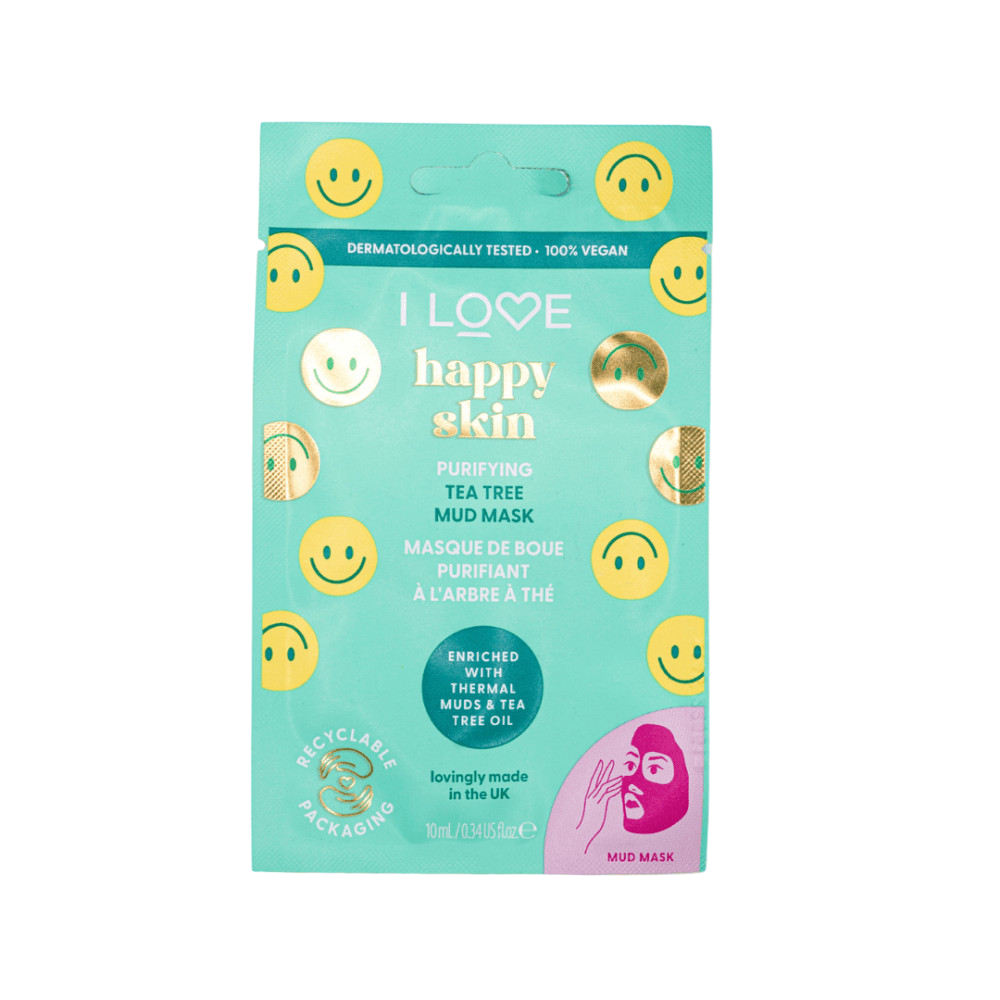 I Love, Happy Skin, Purificare, Mască facială, Pentru față, 10 ml - Olmarkt
