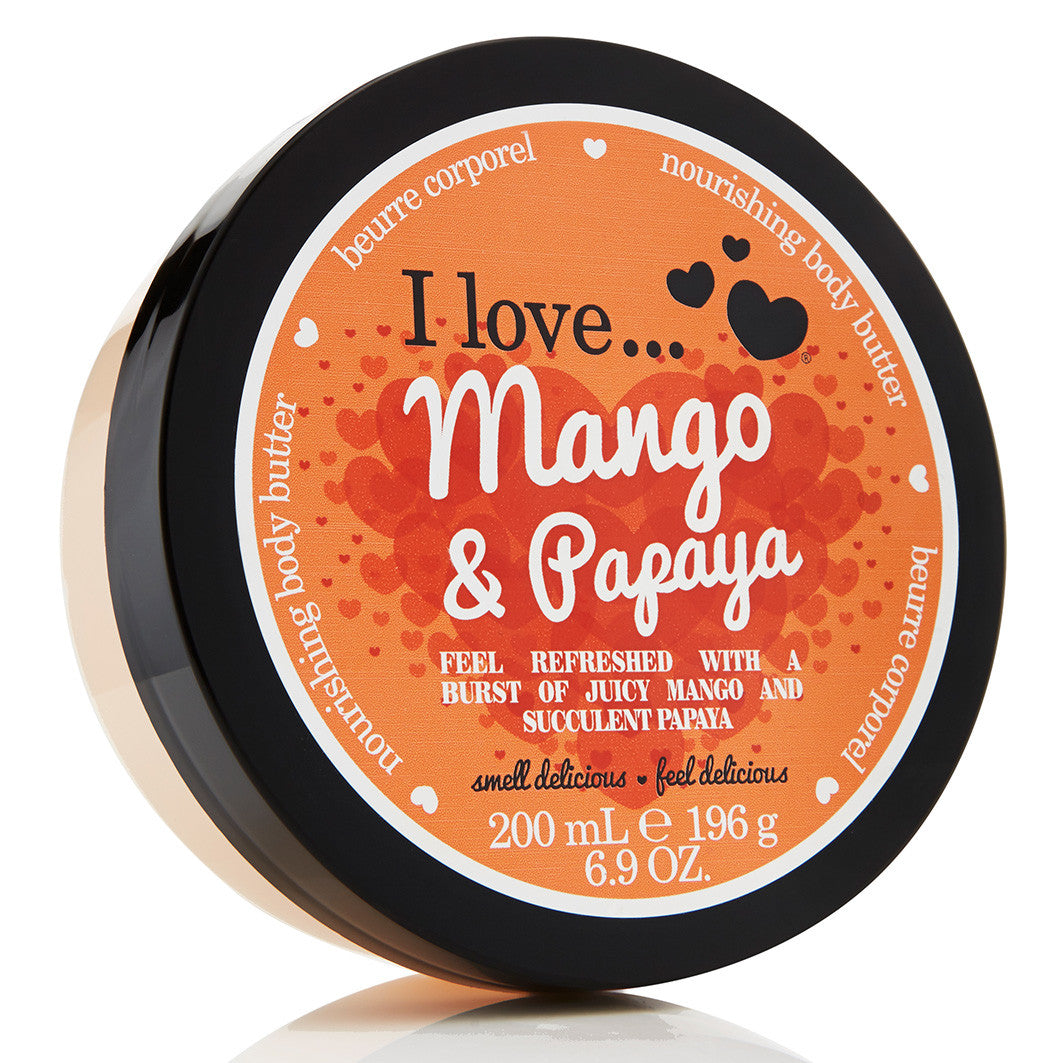 I Love, Mango & Papaya, Hidratant, Unt de corp, 200 ml - Olmarkt
