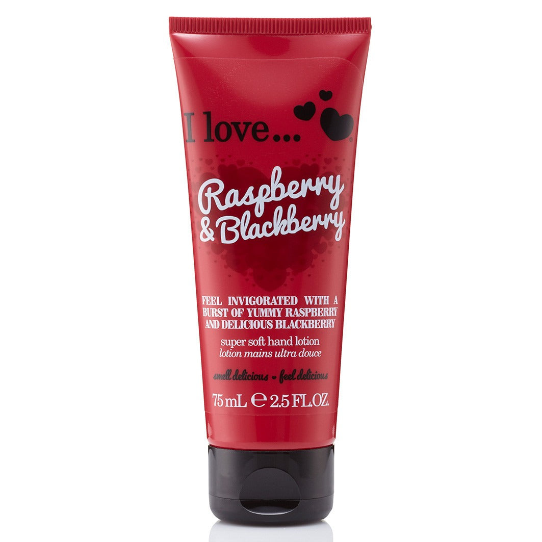I Love, Raspberry & Blackberry, Hidratant, Loțiune de mâini, 75 ml - Olmarkt